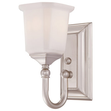 Quoizel NL8601BN Nicholas Wall Sconce in Brushed Nickel