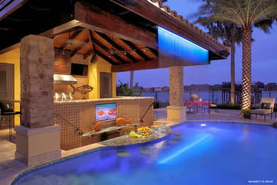 Example of a tuscan pool design in Orlando
