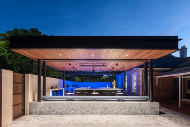 Inspiration for a contemporary patio in Adelaide.