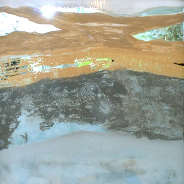 Verre eglosime - reverse painting on glass