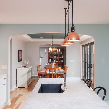Transitional Rustic Redesign in Plymouth, Michigan