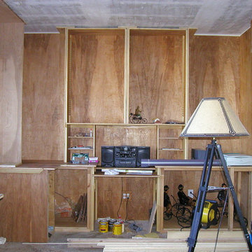 Mesa townhome--remodeling, redecorating, build-out of kitchen and library-loft