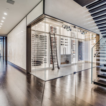 Stunning Modern Wine Wall