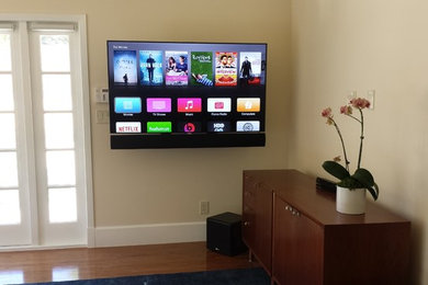 50" TV With Tilting Mount