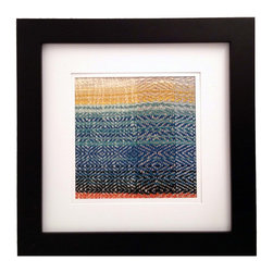 Sunrise Framed Weaving #9 - Artwork
