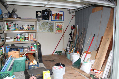 Garage Storage - Yard Tools Organizing