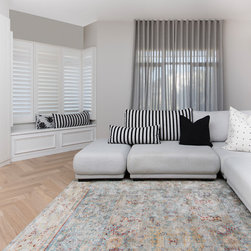 Mitcham Rennovation - Curtains