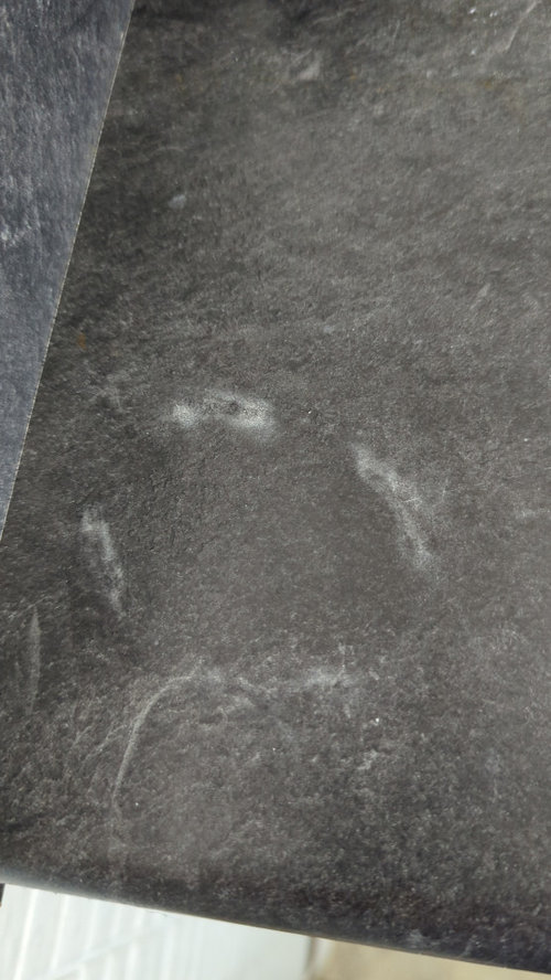 Laminate countertop bleach stain