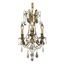 Elegant Lighting - Elegant Lighting 9203D13AB/SA Pendant Rosalia - Chandeliers