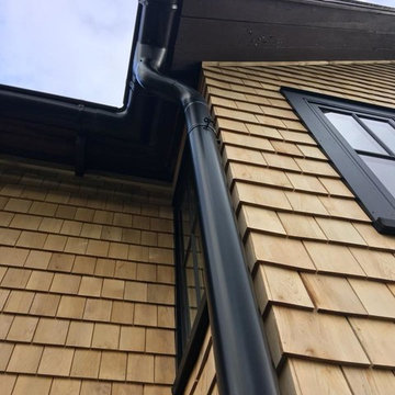 Painted Steel Gutter System