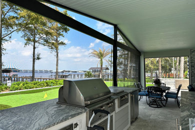 Tuscan porch photo in Jacksonville