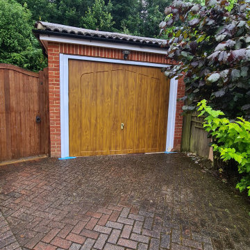 Garage door and Shed Spray decor in Tadworth KT20