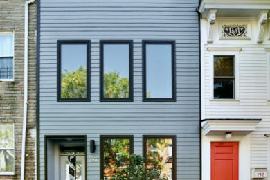 Transitional exterior home photo in New York