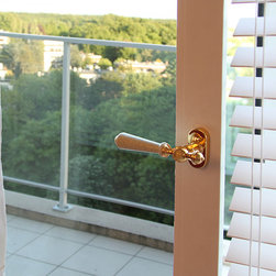 House door hardware. Luxury series. - Doorknobs
