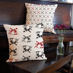 Music and Dance Throw Pillows - Products