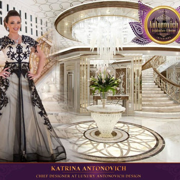 Entrance Interior Design by Luxury Antonovich Design