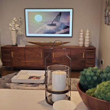 Royal Oak, Michigan - Custom Credenza for HiFi Enthusiast