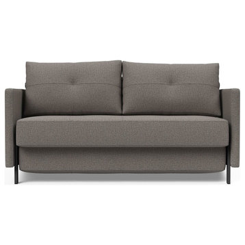 Cubed Arm Sofa Bed - Mixed Dance Gray, Full
