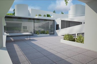 Architecture classics modeling with VisualARQ: Ville Savoye/Le Corbusier