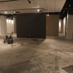 Commercial new construction - Pacific Design Center (West Hollywood) - Hardwood Flooring