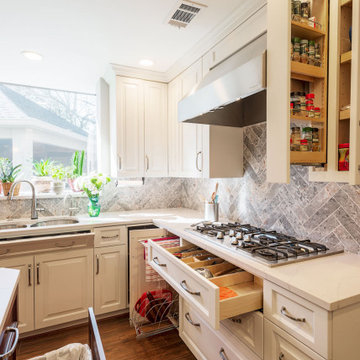 Convenient cooking zone