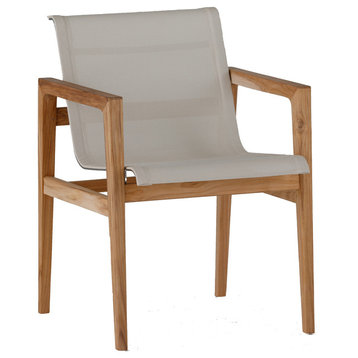 Summer Classics Coast Teak Arm Chair