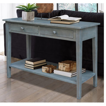 Spencer Console - Server Table - Standard Length, Antique Washed Heather Gray