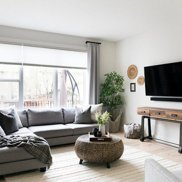 Auburn Bay Living Room and Dining Room