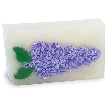 Lilac Shrinkwrap Soap Bar