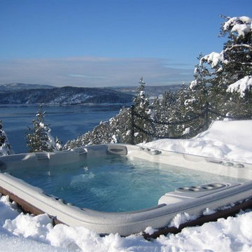 Installer un spa en montagne