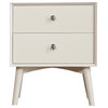 Emerald Home Home Decor 1 Drawer Nightstand, White