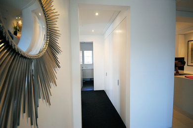 Contemporary hallway in Sydney.
