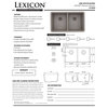 Lexicon Platinum Sink, Concrete