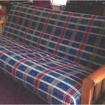 Plaid Futon Cover