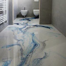 bathroom floor
