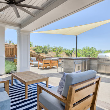 SummerHill Homes Outdoor Spaces: Harvest Court Residence 2 Backyard
