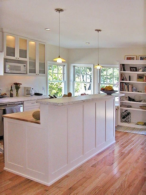 Corbels removal/repositioning on kitchen peninsula