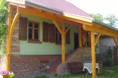 Terrassenüberdachung aus Holz Berlin Brandenburg Holztechnik-Bernickel.de