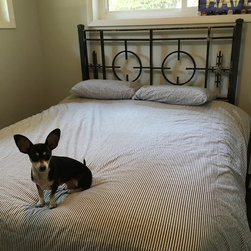 Reclaimed Art Deco Iron Bed - Products