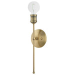 Livex Lighting - Livex Lighting 16711-01 Lansdale - One Light Wall Sconce - Lansdale One Light W Antique BrassUL: Suitable for damp locations Energy Star Qualified: n/a ADA Certified: YES  *Number of Lights: Lamp: 1-*Wattage:60w Medium Base bulb(s) *Bulb Included:No *Bulb Type:Medium Base *Finish Type:Antique Brass