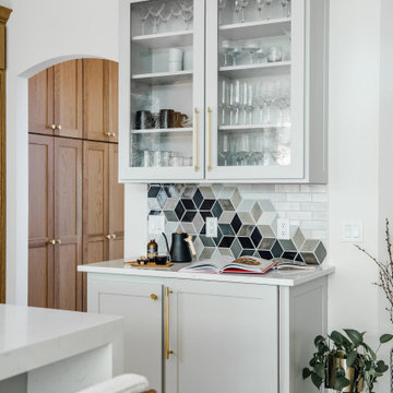 Stunning Ombre River Backsplash