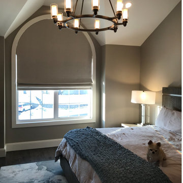 Arch Flat Roman Shade