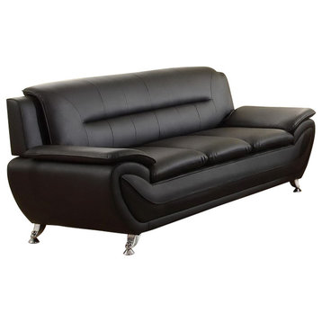 Oreo Black Living Room Collection, Sofa