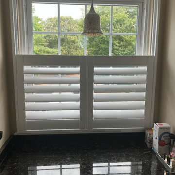 Cafe Style Plantation Shutters