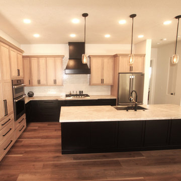 John and Karen Locke kitchen Before and After