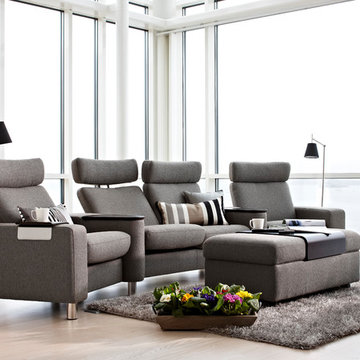 Space Media Sofa | Stressless by Ekornes at Recliners.LA