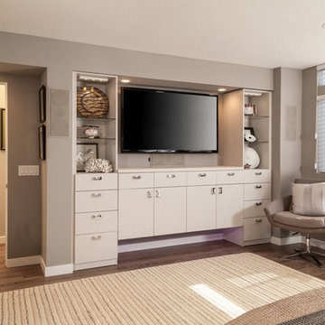 Master bedroom suite