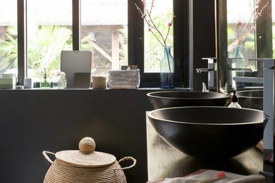 Réalisation d'un salon design.