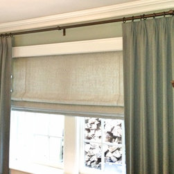 Roman Shades | Window Treatments - ローマンシェード