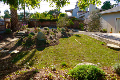 Design ideas for a contemporary landscaping in Santa Barbara.